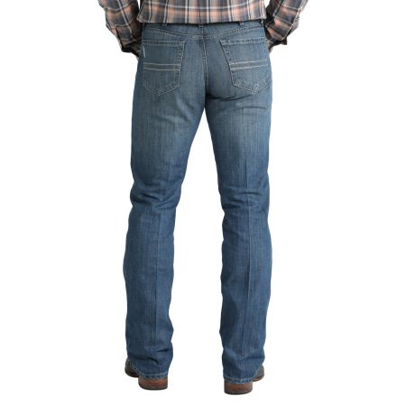 Cinch Men's Silver Label Medium Stone Wash Jeans